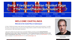 Desktop Screenshot of barryfriedmanblankets.com