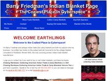 Tablet Screenshot of barryfriedmanblankets.com